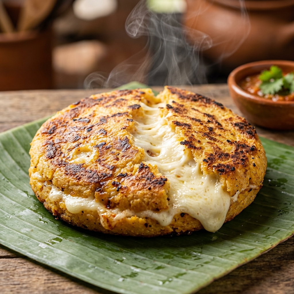 Arepa con Queso