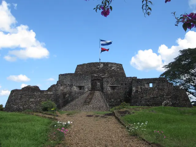 Fortaleza colonial de El Castillo junto al río San Juan