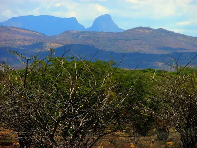 Sierras y llanos cerca de Juigalpa
