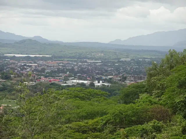 Estelí y su valle vistos desde Tisey