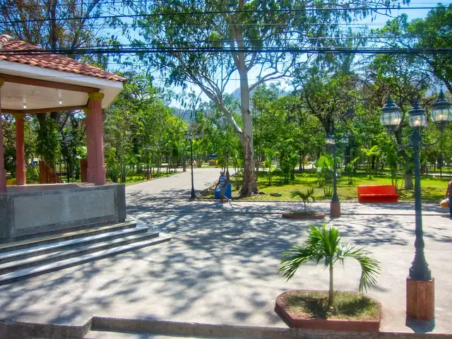 Parque central de Nueva Ocotepeque